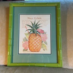 Set of 3 fun summer drink cocktail pictures.